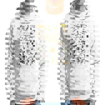 虫 昆虫 虫虫型 昆虫学プリント 虫プリント パーカー - Kawaiitshirt