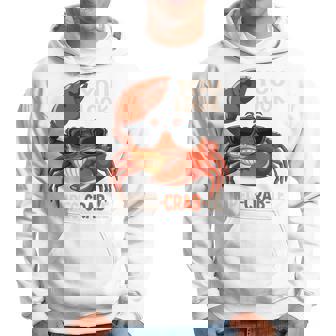 蟹 カニ 魚介類 涼しい かに 食べる 長袖tシャツ パーカー - Kawaiitshirt