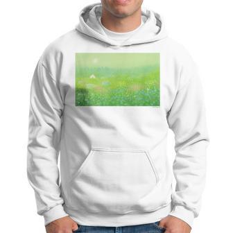 詩とメルヘン 葉祥明 妖精の棲む森 パーカー - Kawaiitshirt