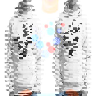 赤 青 ドット イベント 家族 お揃い パーカー - Kawaiitshirt