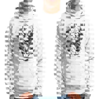 超かわいいチワワ フォトリアリスティック描画スタイル パーカー - Kawaiitshirt