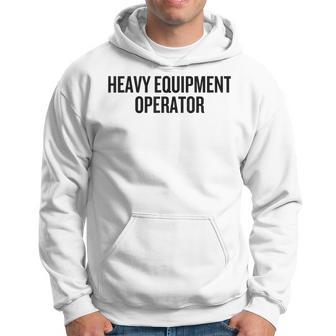 重機オペレーター キャリア 新 プロフェッショナル モダン パーカー - Kawaiitshirt