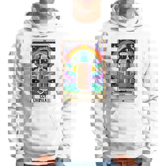 面白い Choccy ミルク タロット カード チョコレート ミルクセーキ 長袖tシャツ パーカー - Kawaiitshirt