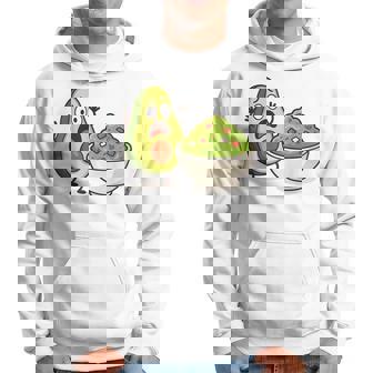 面白いアボカドワカモレ漫画パニック パーカー - Kawaiitshirt