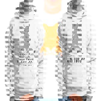 面白いコーギー、コーギーバット、コーギースプルーティング、コーギーママへのギフト。 パーカー - Kawaiitshirt