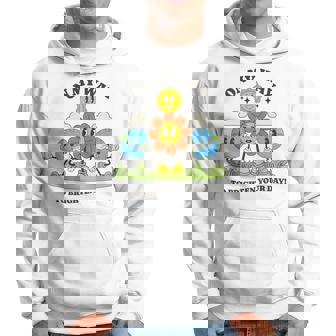 面白いポジティブスマイルサンガーデンハッピーガーデナー植物が育つ 長袖tシャツ パーカー - Kawaiitshirt