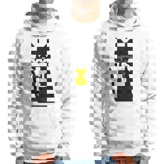 面白い黒猫はビールが大好きおもしろいビール好き パーカー - Kawaiitshirt