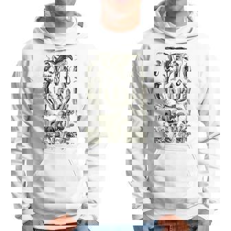 食虫植物 ヴィンテージ サラセニア ボタニカル パーカー - Kawaiitshirt