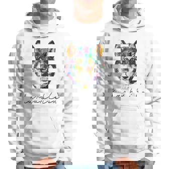 黒柴のグラフィックデザイン パーカー - Kawaiitshirt