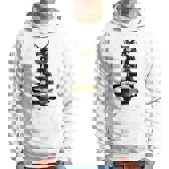 黒猫 ラーメン 麺 和食 パーカー - Kawaiitshirt