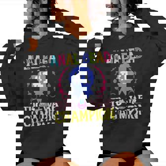 1 Bead Tug O War Champion Adult Humor Cringe Women Hoodie | Mazezy