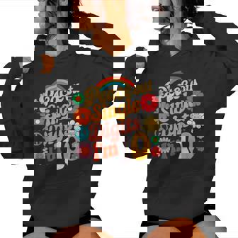 10Th Birthday Girl I'm Double Digits 10 Year Old Birthday Women Hoodie - Monsterry