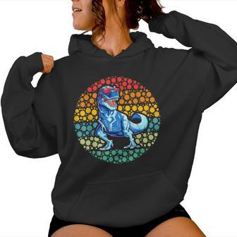 15Th September T-Rex Dot Boys Girls Dot Day Women Hoodie - Thegiftio