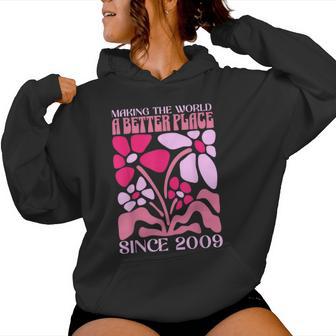 16 Year Old 16Th Birthday 2009 For Girls N Sweet 16 Women Hoodie - Thegiftio UK