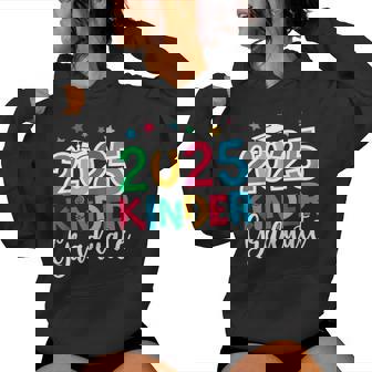 2025 Kinder Graduate Kindergarten Graduation 2025 Boys Girls Women Hoodie | Mazezy