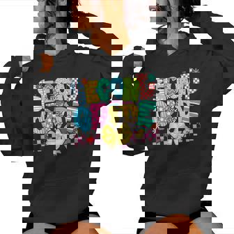 2年生 女の子 男の子 先生 2年生 新学期 レディースパーカー - Kawaiitshirt