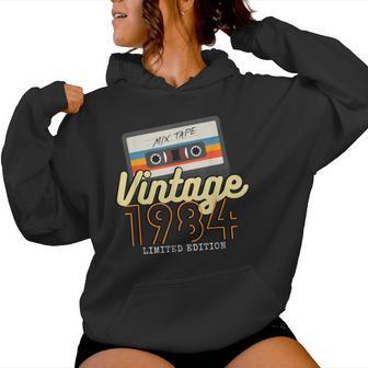 41 Cumpleaños Hombre 41 Años Decoración 1984 Divertido Sudadera con capucha para mujer - Regaloses