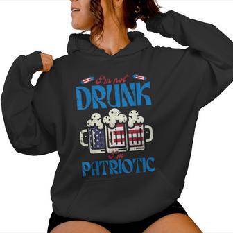 4Th Of July Im Patriotic American Party Dad Women Women Hoodie - Thegiftio UK