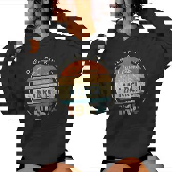 60歳の誕生日ギフト 男性 女性 60歳 3月 1964 レディースパーカー - Kawaiitshirt