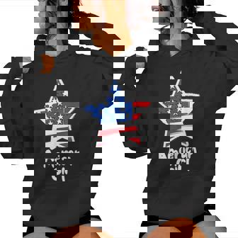 American Girl 4 Juillet Fête De L'indépendance Pour Les Filles Sweat à capuche femme - Cadeauxyz