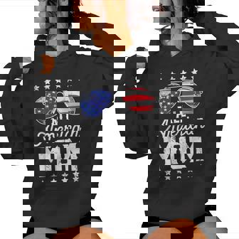 All American Mom 4Th Of July Sunglasses Family Women Hoodie - Monsterry