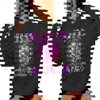 Art Disco Queen Pour S Et Filles Musique Funk Danse Disco Sweat à capuche femme - Cadeauxyz