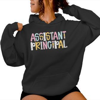 Assistant Principal Back To School Teacher Appreciation Women Hoodie - Thegiftio UK
