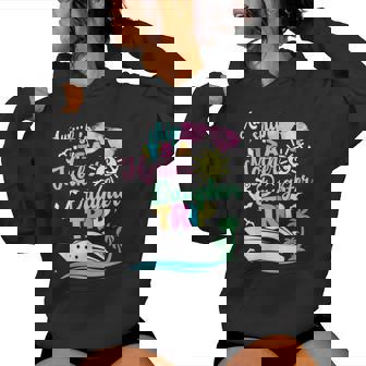 Aw Ship It's A Mother & Daughter Trip Family Matching Cruise Women Hoodie | Mazezy