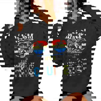 Aw Ship Mother & Son Cruise Vacation Mother's Day Women Hoodie - Monsterry