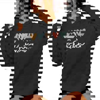 Baba Hearts Baba Grandma Baba Grandmother Small Black Women Hoodie - Thegiftio