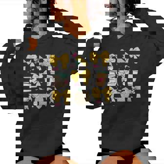 Back To School Yellow Bows Book Coffee Leopard Apple Teacher Women Hoodie | Mazezy