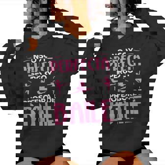 Bailando Nooy Perfecta Perooy Profesora De Baile In Mangas Sudadera con capucha para mujer - Regaloses