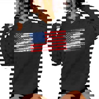 Bandiera Americana Patriottica Deglitati Uniti Per Uomini Donne Bambini Ragazzi E Ragazze Felpa con cappuccio da donna - Novitaregali