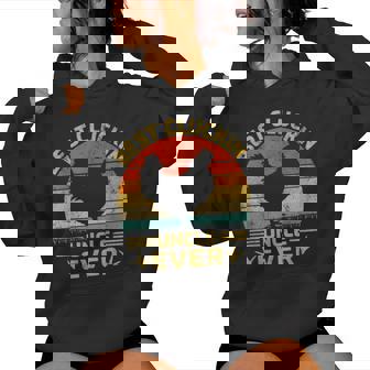 Best Cluckin Uncle Ever Vintage Chicken Uncle Father's Day Women Hoodie - Thegiftio UK