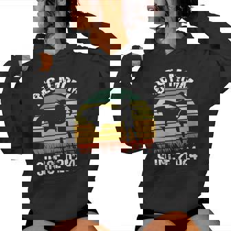 Best Mom Since 2024 Hero Super Mother Mothers Retro Vintage Women Hoodie - Monsterry