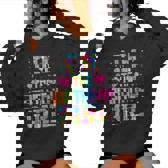 Im The Birthday Girl Build Brick Family Matching Women Hoodie - Monsterry