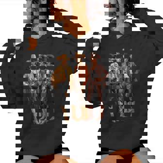 Black African American Cowgirl Western Country Texas Girls Women Hoodie - Thegiftio