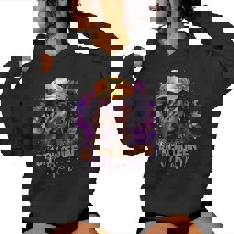 Black Queen Mom Happy Afro African American Women Hoodie | Mazezy
