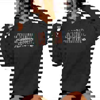 Bloodhound Mama Blood Hound Dog Mom Mother's Day Women Hoodie - Monsterry