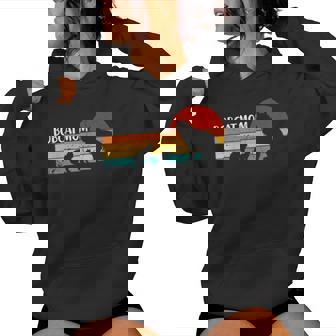 Bobcat Mom Mother's Day Animal Lover Retro Vintage Women Hoodie - Monsterry