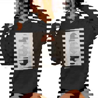 Boho 抽象形アート ミッドセンチュリー モダンアート レディースパーカー - Kawaiitshirt