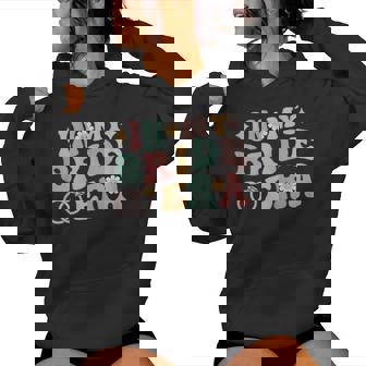 In My Bride Era Retro Groovy Boda Compromiso Sudadera con capucha para mujer - Regaloses