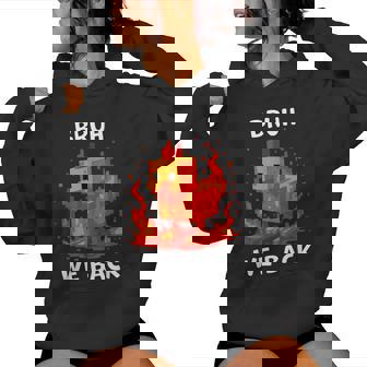 Bruh We Back Boys Back To School Chicken Women Hoodie | Mazezy