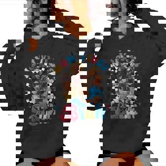 Bruh Mom Vibes Mother's Vibes 90’S Cool Moms Mother's Day Women Hoodie - Seseable