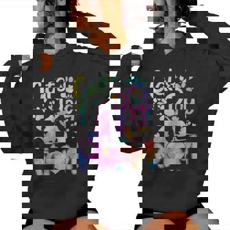 Cat Mom Dog Mom Girl Mother's Day Pet Lover Tie Dye Women Hoodie - Thegiftio UK