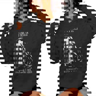 Cat I Do Not Think Therefore I Do Not Am Women Women Hoodie - Thegiftio UK