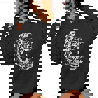 Chakra Arbre Deie Mandala Zen Yogaymbole Om Bouddha Sweat à capuche femme - Cadeauxyz