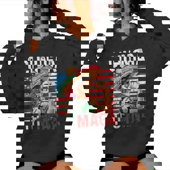Chinga Tu Maga Mexico Vintage Women Women Hoodie - Thegiftio UK