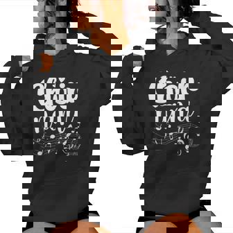 Choir Nana Grandma Nana Of A Choir Member Women Hoodie | Mazezy