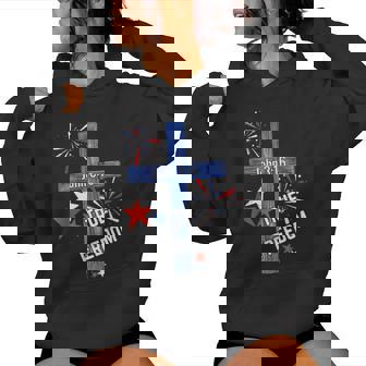 Christian 4Th Of July John 3 Women Hoodie - Monsterry